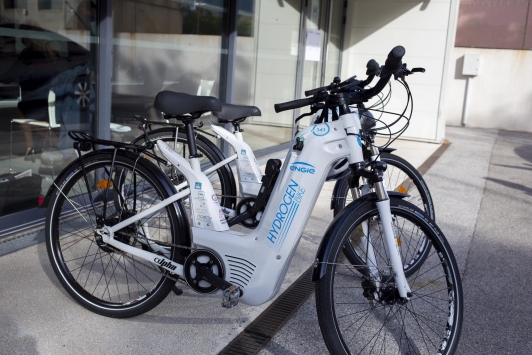 Vélo à hydrogène vert - Lancement de la SAS Hynomed 