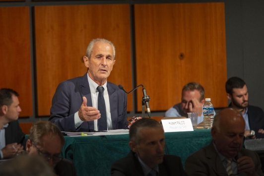Président Hubert Falco - Conseil Métropolitain - octobre 2019