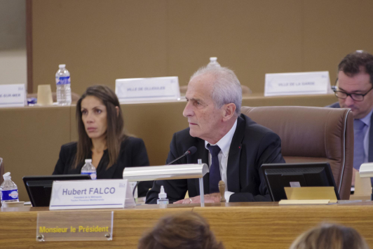 Hubert Falco, conseil métropolitain du 16 novembre 2022