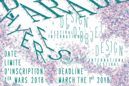 appel à candidature Design parade Hyères 2018
