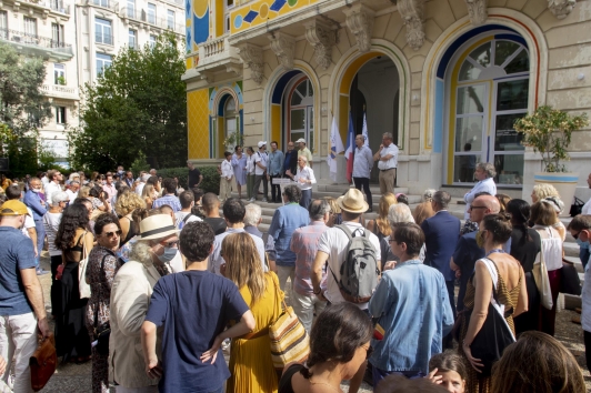 Inauguration de "L'été à Toulon" à l'Hôtel des Arts TPM