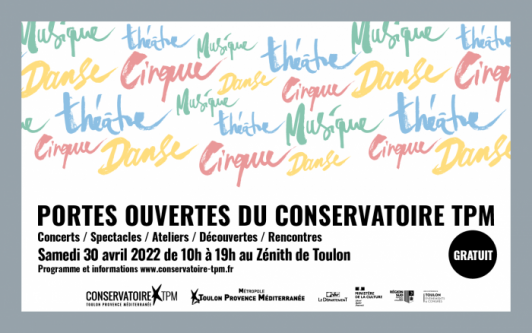 Journées portes ouvertes Conservatoire TPM 2022