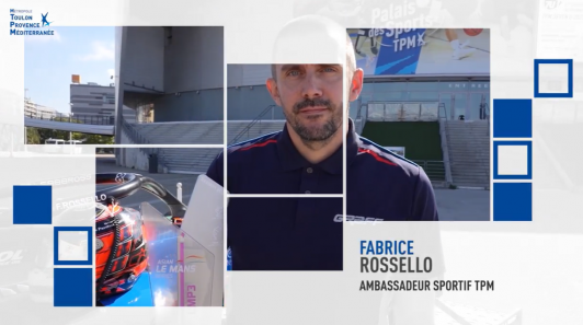 Fabrice Rossello - ambassadeur sportif de la Métropole TPM