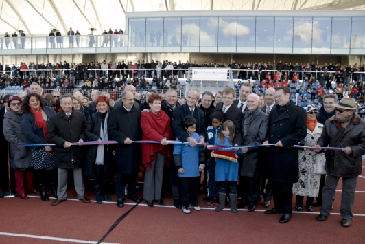 Inauguration du Stade Léo Lagrange - Toulon