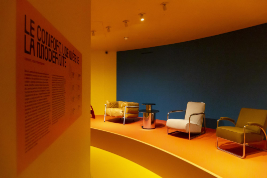 Exposition "Intérieurs modernes, collection design du centre Pompidou" - Hôtel des Arts TPM