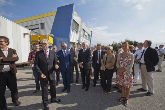 Inauguration Centre Européen de Technologies Sous-Marines (CETSM) à Bregaillon