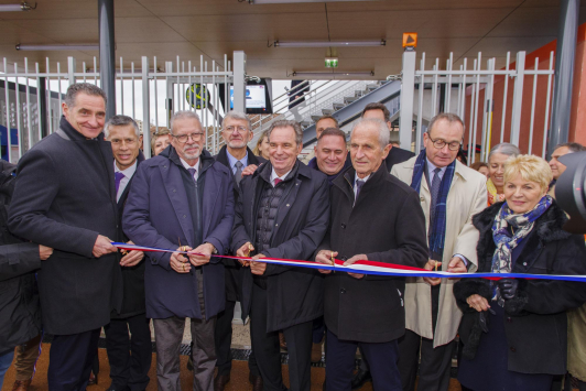 Inauguration halte ferroviaire Sainte Musse