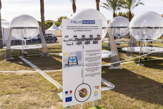 Ferme de production d’eau potable Helio Water - La Seyne-Sur-Mer  
