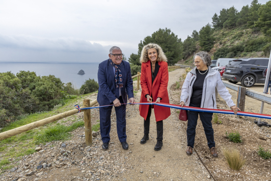 inauguration sentier du jonquet la seyne