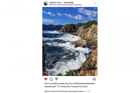 Concours Instagram photo la plus likée Raphaël Outin "La Polynésie"