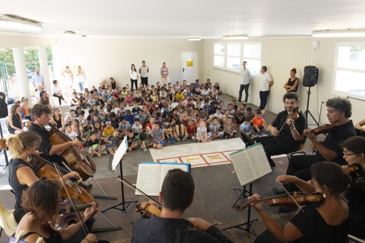 Opération "Rentrée en musique" - école Rodeilhac