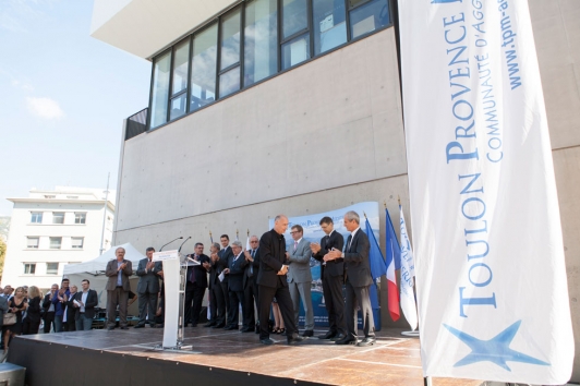 Inauguration Pôle universitaire campus Porte d'Italie