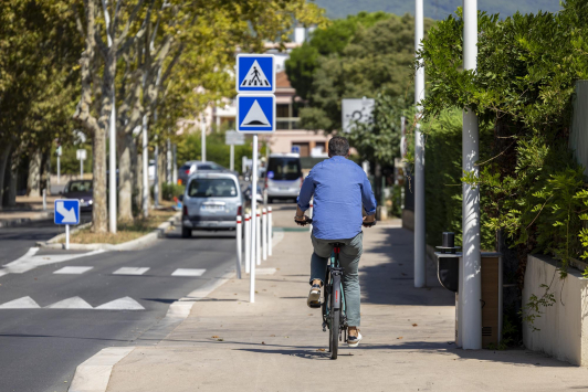 Piste cyclable de la Garonne au Pradet