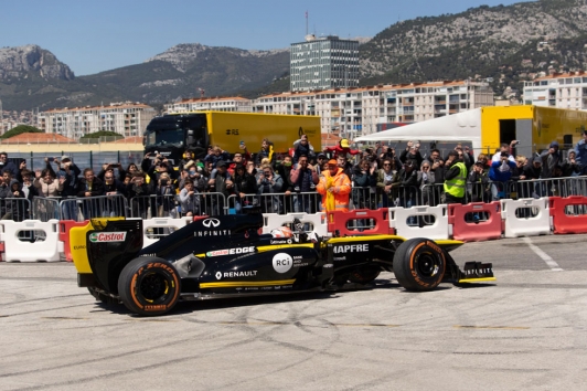 Roadshow de F1 le 5 mai sur le port de Toulon