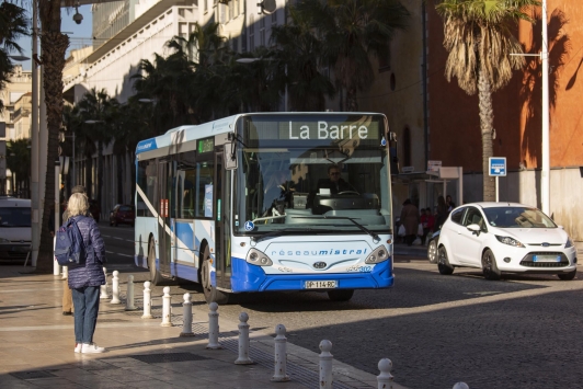 Toulon - bus hybride