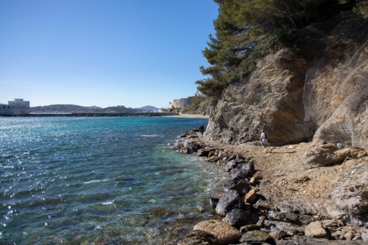 Sentier du littoral - Pipady - Toulon
