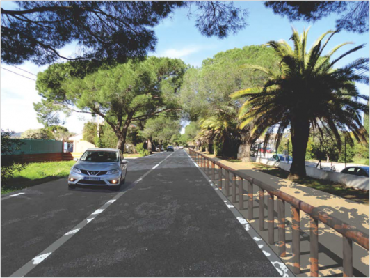 Travaux de requalification de l’avenue Alfred Decugis à Hyères