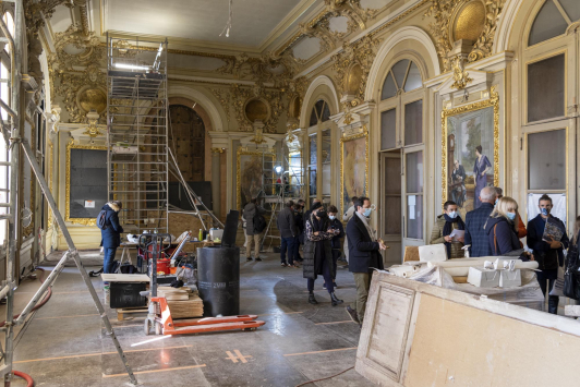 Travaux de restauration - Foyer Campra /Opéra TPM