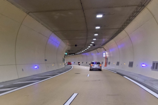 Toulon second tunnel 