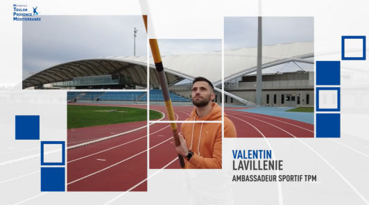 Valentin Lavillenie - ambassadeur sportif de la Métropole TPM