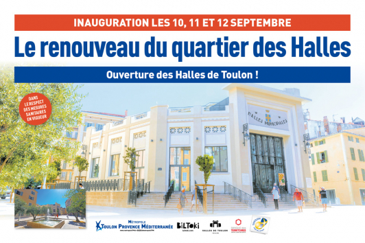 Inauguration des Halles de Toulon