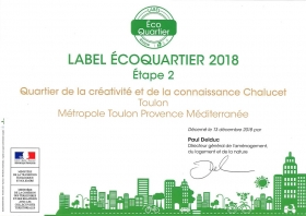 Label EcoQuartier Chalucet