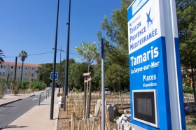 Le nouveau parc relais Tamaris à La Seyne