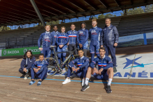 Equipe de France au Vélodrome TPM