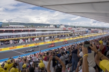 Départ du Grand Prix de F1 au Castellet