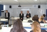 Les partenaires de Seatcher présentent le projet aux lycéens ©Ville de Toulon