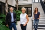 Les architectes des Beaux-Arts Corinne Vezzoni et Marie Lafond, et Jean-Marc Avrilla directeur de l'ESADTPM