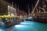 Le port de Toulon de nuit