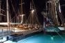 Le port de Toulon de nuit