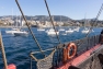 Parade nautique et arrivée de l'Hermione et du Mutin dans la rade de Toulon