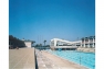 Photographie de 2005 Olivier Amsellem, Vue de la piscine d’Alfred Henry décorée par Jean-Gérard Mattio, 1970-1972.