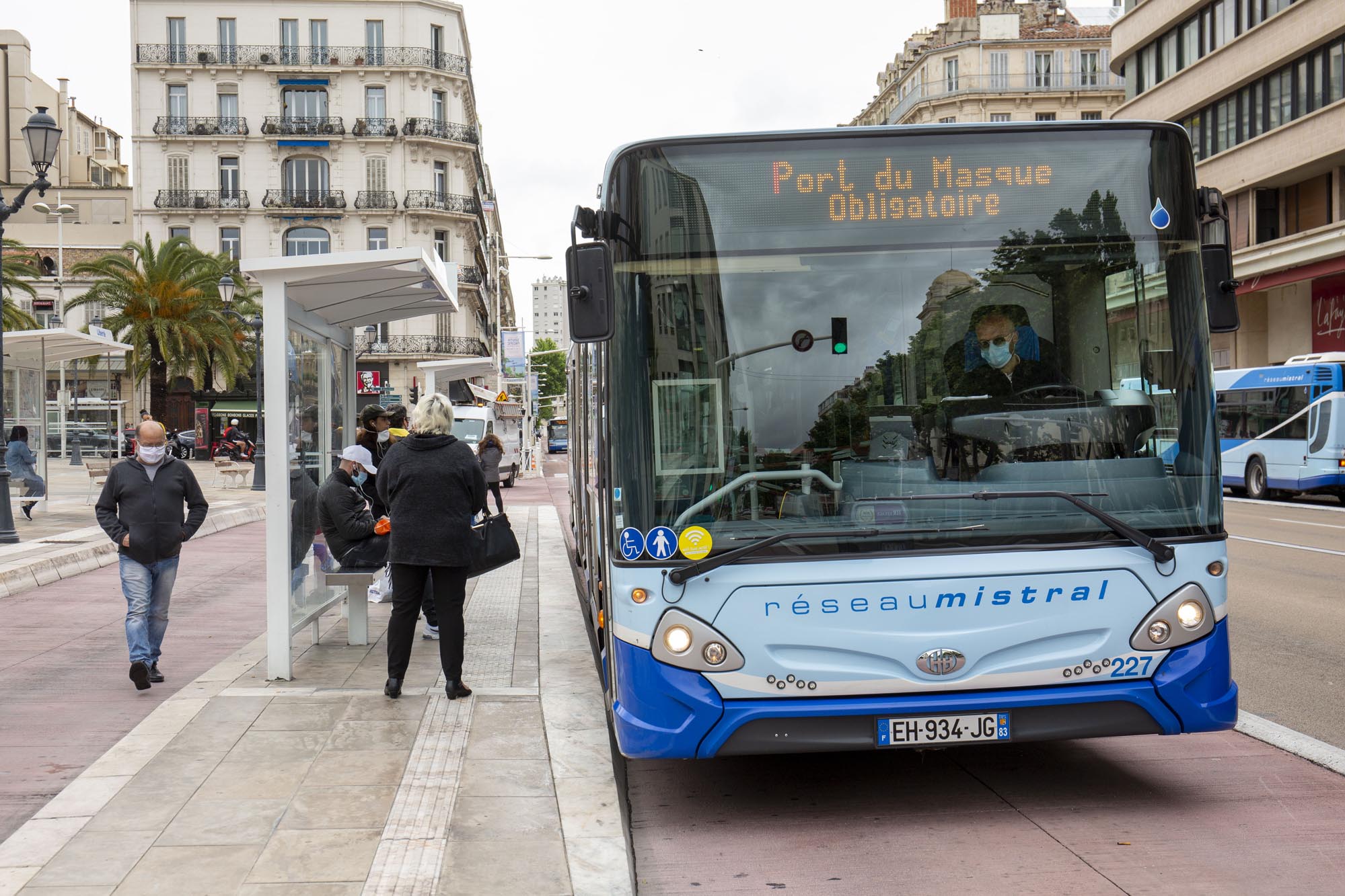 Confinement : le réseau Mistral adapte son offre lundi | Métropole Toulon  Provence Méditerranée